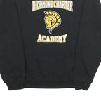 GILDAN Mens Black Richmond Charter Academy Crew Neck M Cotton Blend Sweatshirt