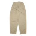 FREE RACER Mens Cotton Blend Beige Relaxed Straight Trousers W26 L31 Casual