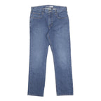 CARHARTT Mens Relaxed Blue Denim Jeans W33 L30 Zip Closure Pockets