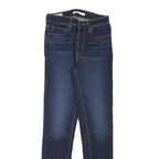 LEVI'S Womens Jeans Blue Slim Skinny Denim Medium W25 L29 Stretch Cotton Blend