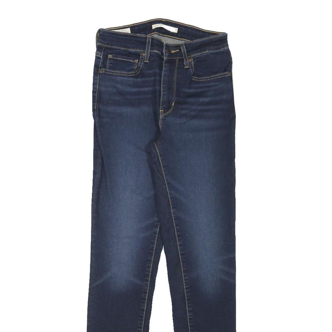 LEVI'S Womens Jeans Blue Slim Skinny Denim Medium W25 L29 Stretch Cotton Blend