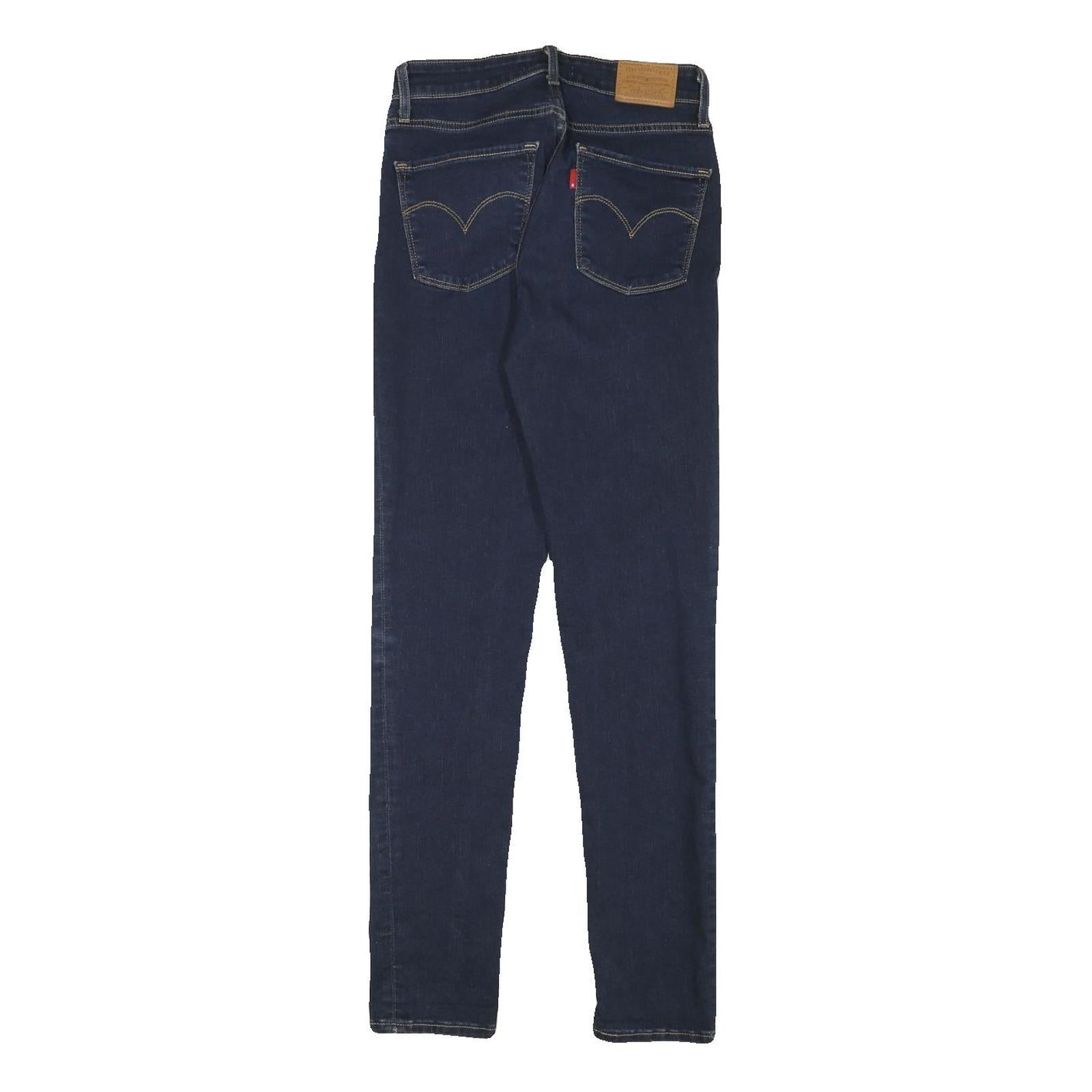 LEVI'S Womens Jeans Blue Slim Skinny Denim Medium W25 L29 Stretch Cotton Blend