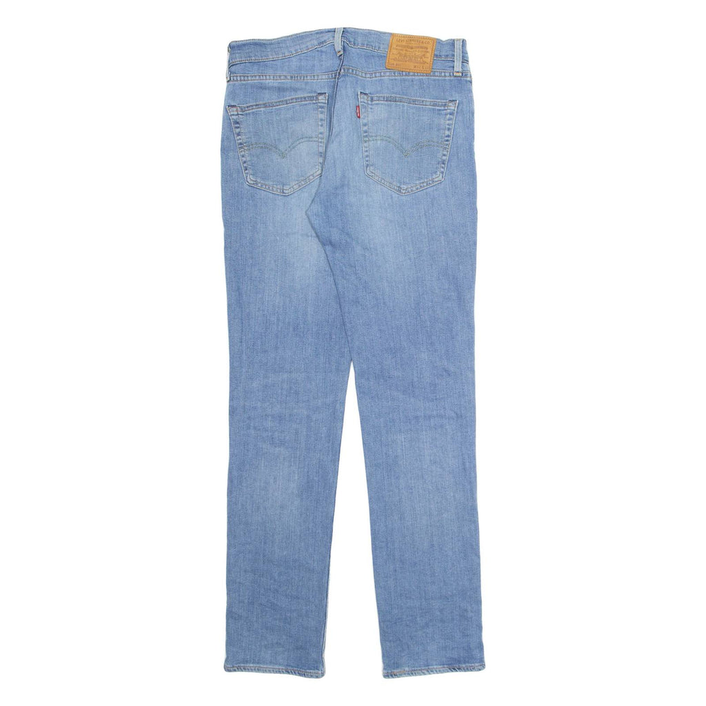 LEVI'S 511 BIG E Jeans Mens Blue Slim Straight Stone Wash W32 L32
