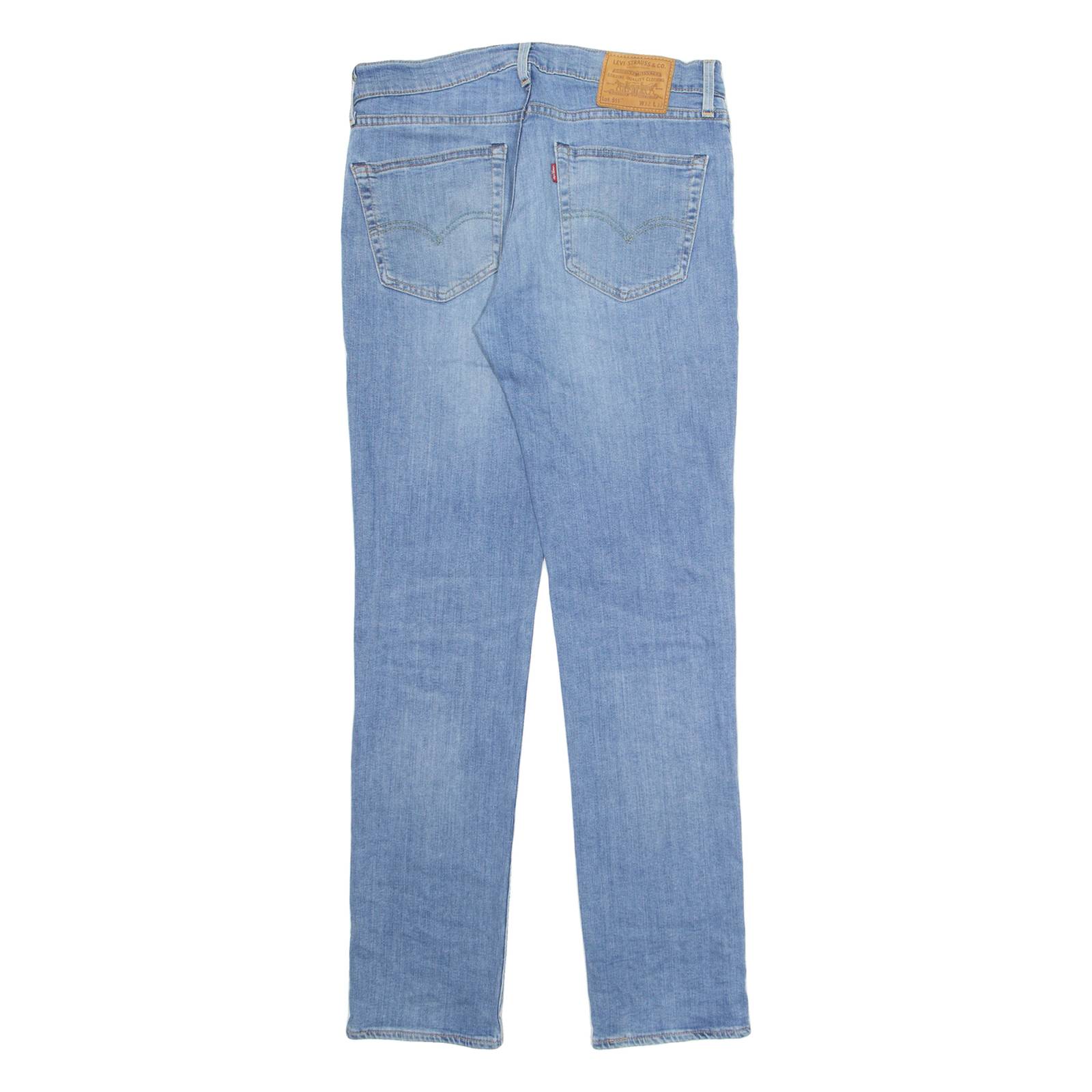 LEVI'S 511 BIG E Jeans Mens Blue Slim Straight Stone Wash W32 L32
