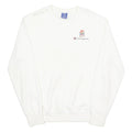 CHAMPION Mario Mens Sweatshirt White Crew Neck L