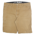 DICKIES Mens Shorts Beige Casual XL W38 Flexible Cotton Blend Workwear