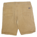 DICKIES Mens Shorts Beige Casual XL W38 Flexible Cotton Blend Workwear