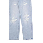 LEVI'S 501 BIG E Womens Jeans Blue Regular Straight Denim Light W32 L32 Classic