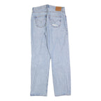 LEVI'S 501 BIG E Womens Jeans Blue Regular Straight Denim Light W32 L32 Classic