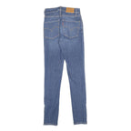LEVI'S 721 BIG E Womens Jeans Blue Slim Skinny Denim Medium W23 L27 Zipper