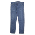 LEVI'S 508 Mens Jeans Blue Slim Straight Denim Medium W30 L32 Stylish Regular