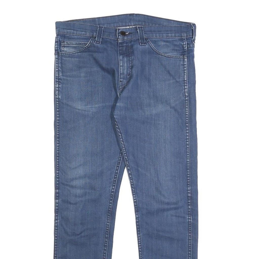 LEVI'S 508 Mens Jeans Blue Slim Straight Denim Medium W30 L32 Stylish Regular