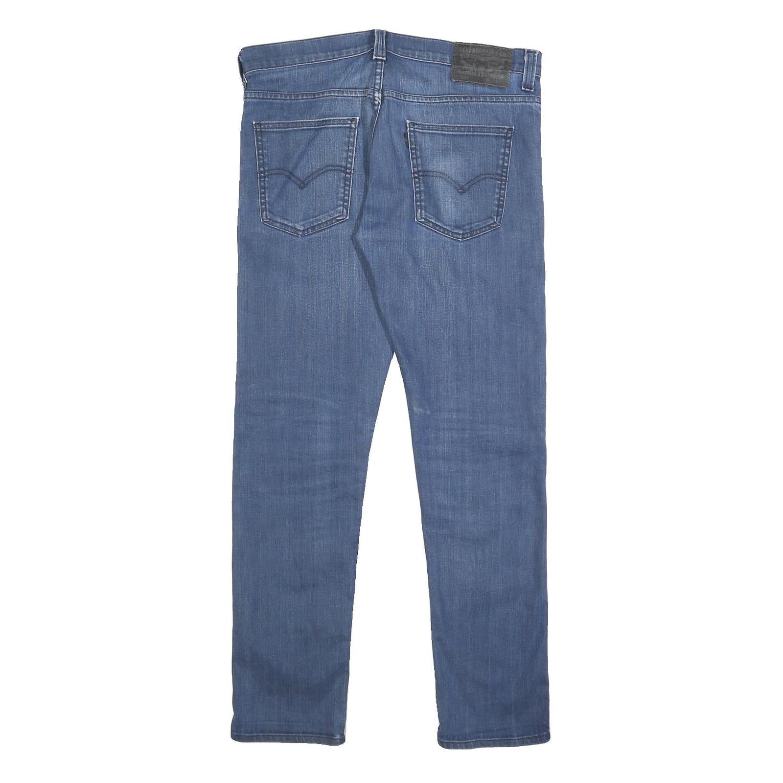 LEVI'S 508 Mens Jeans Blue Slim Straight Denim Medium W30 L32 Stylish Regular