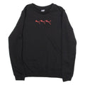 PUMA Womens Sweatshirt Black M