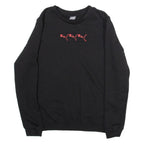 PUMA Womens Sweatshirt Black M