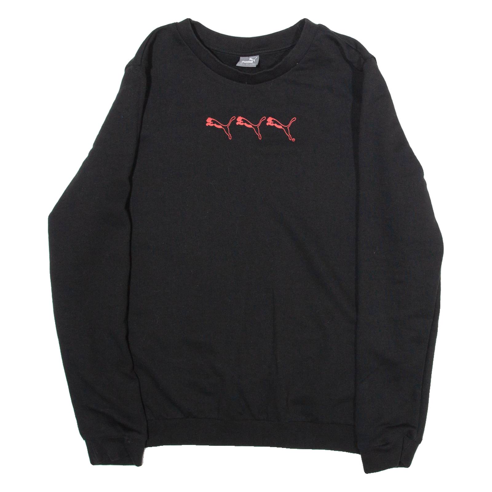 PUMA Womens Sweatshirt Black M