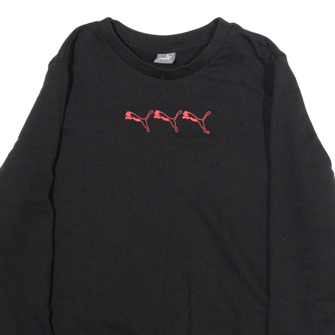 PUMA Womens Sweatshirt Black M