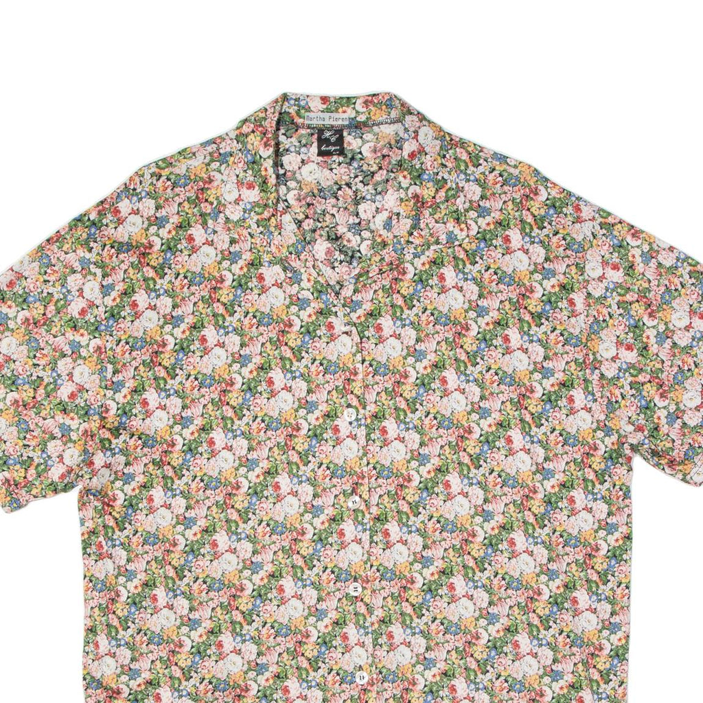HC BOUTIQUE Womens Shirt Pink Floral L