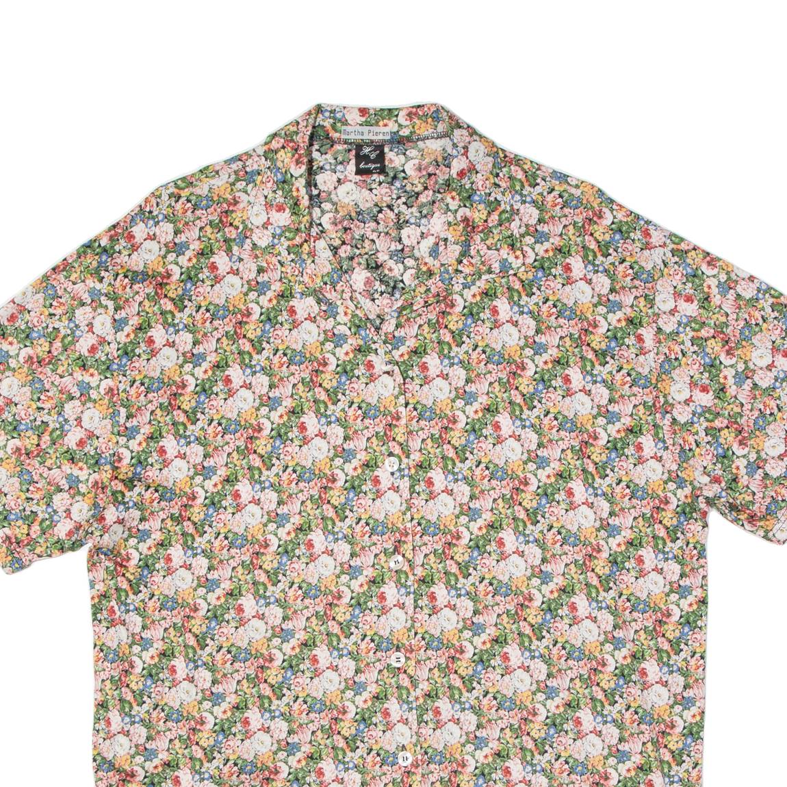 HC BOUTIQUE Womens Shirt Pink Floral L