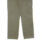 CARHARTT Mens Cotton Blend Regular Trousers Beige W36 L34 Workwear Durable