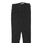 LEVI'S 721 Womens Black Slim Skinny Denim Medium W24 L26 Jeans Stretch Cotton