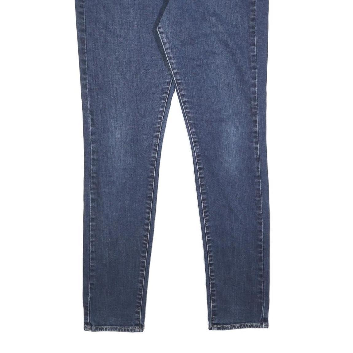 LEVI'S Womens Jeans Blue Slim Skinny Denim W32 L32 Zip Cotton Blend Casual