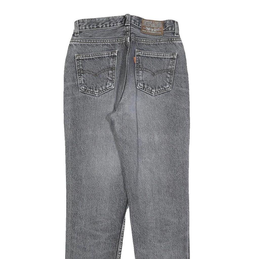 LEVI'S 737 Womens Slim Skinny Denim Medium Wash W25 L28 Slim Fit Zip Closure