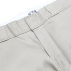 DICKIES Mens Regular Fit Beige Cotton Blend Zip Trousers W32 L30 Classic