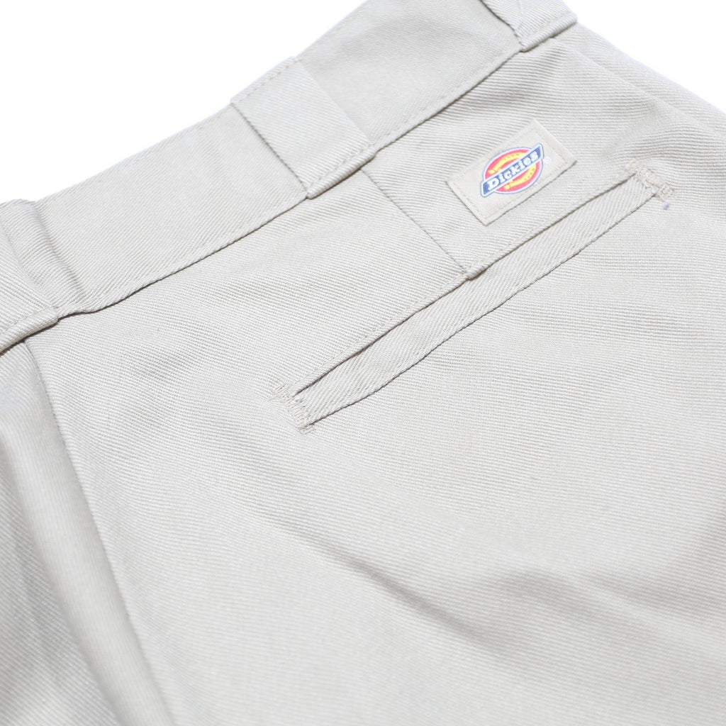 DICKIES Mens Regular Fit Beige Cotton Blend Zip Trousers W32 L30 Classic