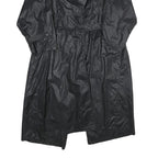 MODE Womens Black Jacket UK 16 Polyamide Button Closure Classic Fit Textured