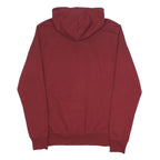 THE NORTH FACE Mens Maroon Hoodie S Cotton Blend Pullover Casual Drawstring