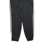 ADIDAS Mens Joggers Black & White Classic Tapered M W32 L30 Sportswear Track