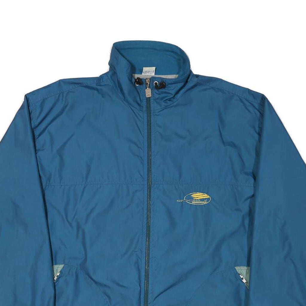 SPORTFUL Mens Blue & Sage Casual Jacket XL Polyester Blend Zip Athletic