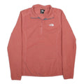 THE NORTH FACE Womens Pink Plain Pullover Crew Neck Basic Knit L Outdoor Fleece
