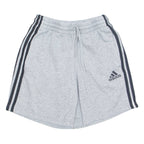 ADIDAS Mens Sports Shorts Grey Relaxed S W22
