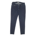 LEVI'S Womens Jeans Blue Regular Skinny Denim Raw W32 L28 Zip Cotton Blend