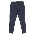 LEVI'S Womens Jeans Blue Regular Skinny Denim Raw W32 L28 Zip Cotton Blend