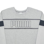 PUMA Womens Sweatshirt Grey Crew Neck UK 12