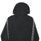 NIKE Boys Black Cotton Blend Hoodie XL Swoosh Logo Pullover Sweatshirt