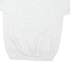 LEE Womens White Giorgio Beverly Hills Crew Neck L Cotton Blend Sweatshirt