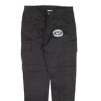 KOMMA Cargo Womens Trousers Black Slim Tapered W31 L29