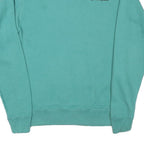 CHAMPION Mens Green Crew Neck S Cotton Blend Pullover Sweatshirt Casual Wear