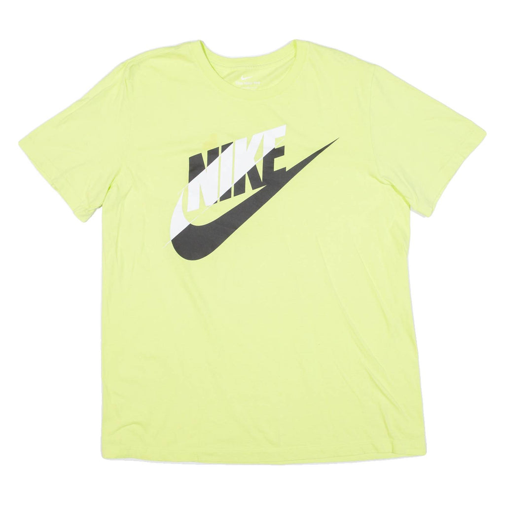 NIKE Mens T-Shirt Green L