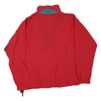 Mens Red California Yacht Club Classic Jacket M Polyester Zip Casual Outdoor