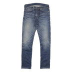 LEVI'S 510 Mens Slim Blue Denim Medium W32 L31 Slim Fit Zip Closure Jeans