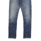 LEVI'S 510 Mens Slim Blue Denim Medium W32 L31 Slim Fit Zip Closure Jeans