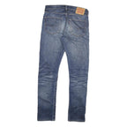LEVI'S 510 Mens Slim Blue Denim Medium W32 L31 Slim Fit Zip Closure Jeans
