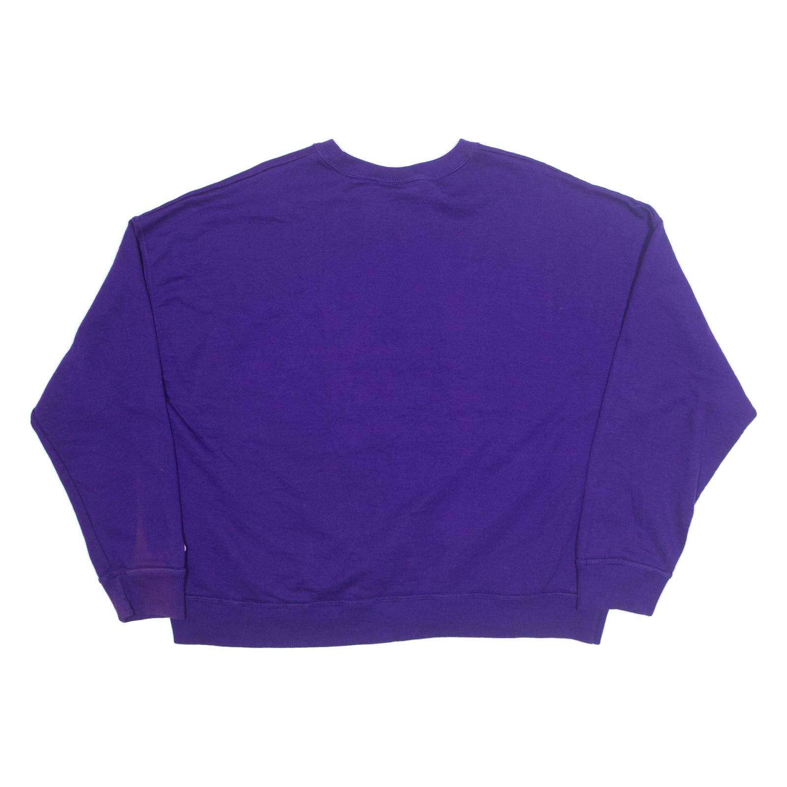 CHAMPION Womens Sweatshirt Purple XL