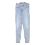 LEVI'S Womens Jeans Blue Slim Skinny Denim Light W25 L27 Stretch Cotton Blend