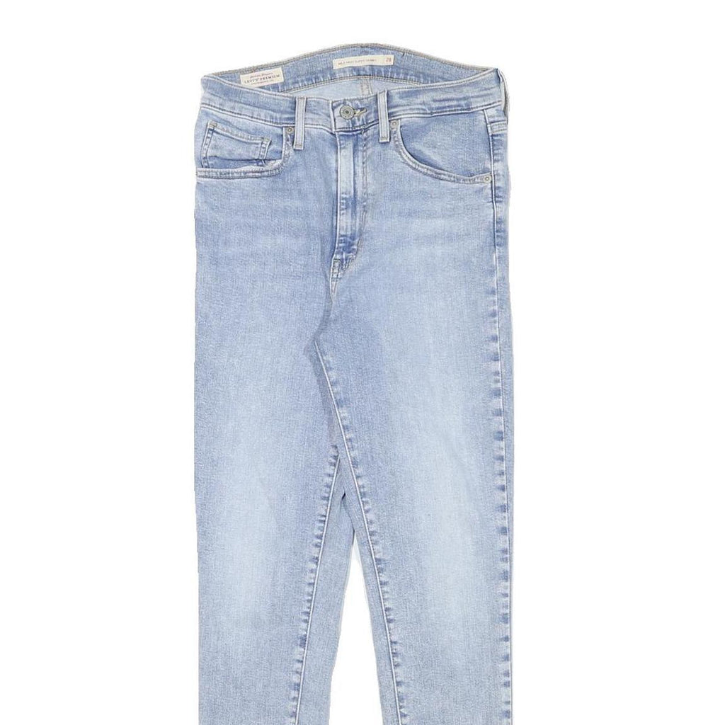 LEVI'S Womens Jeans Blue Slim Skinny Denim Light W25 L27 Stretch Cotton Blend